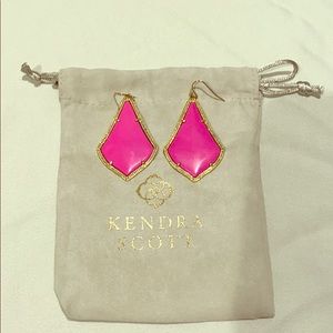 Hot pink Kendra Scott Earrings